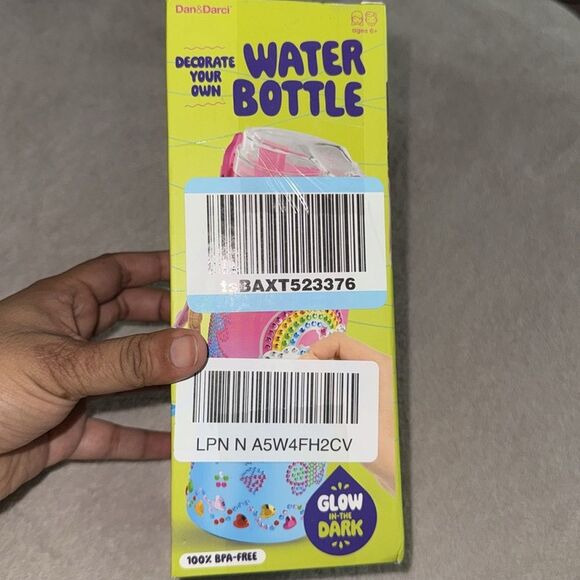Decorate Your Own Glow-in-the-dark Water Bottle Kit for Girls NIB - Picture 11 of 14